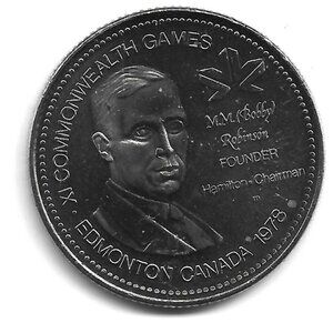 1978 Edmonton Commonwealth Games Commemorative Medal (b862-19)